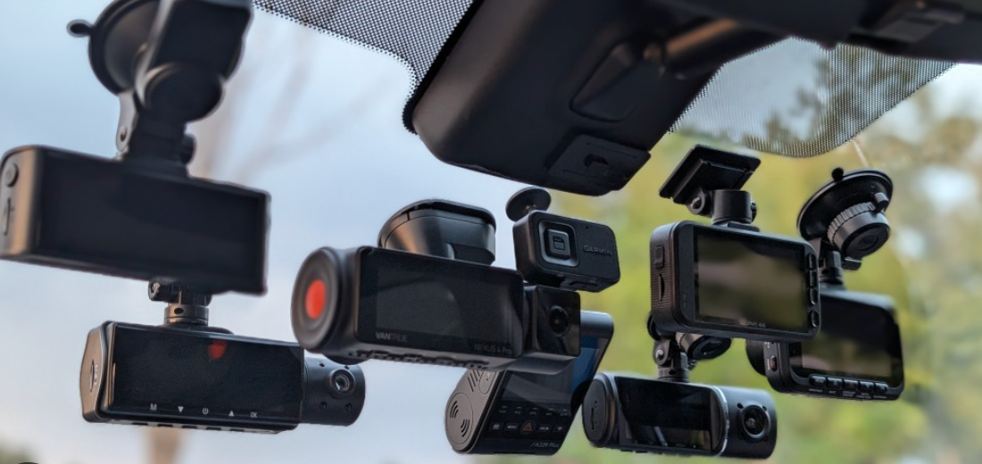 Dash camera close-up